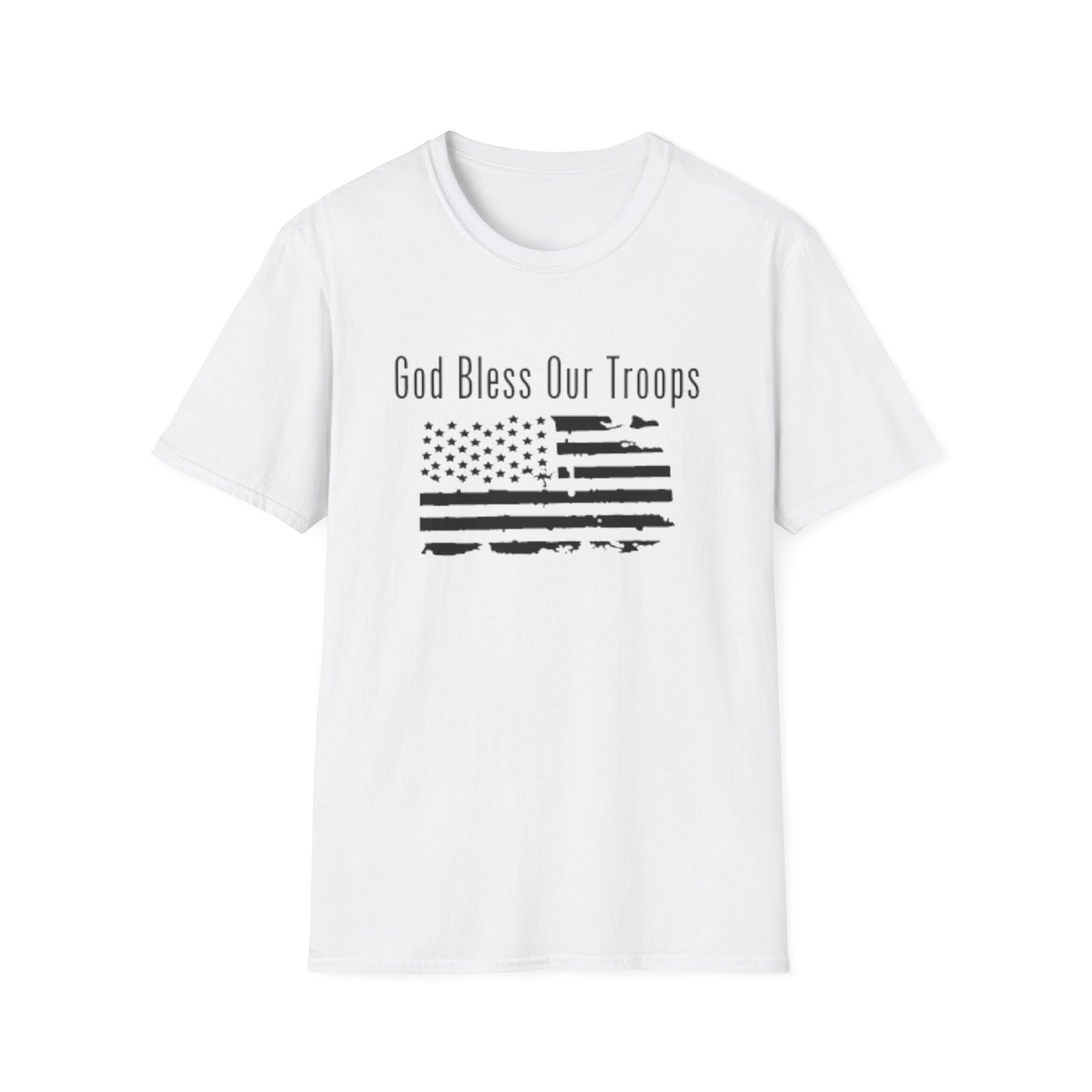 God Bless Our Troops Tee