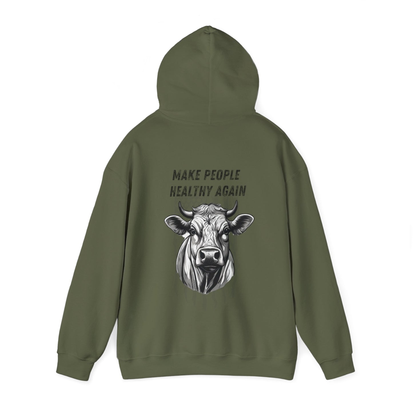 Make People Healthy Again Logo Hoodie