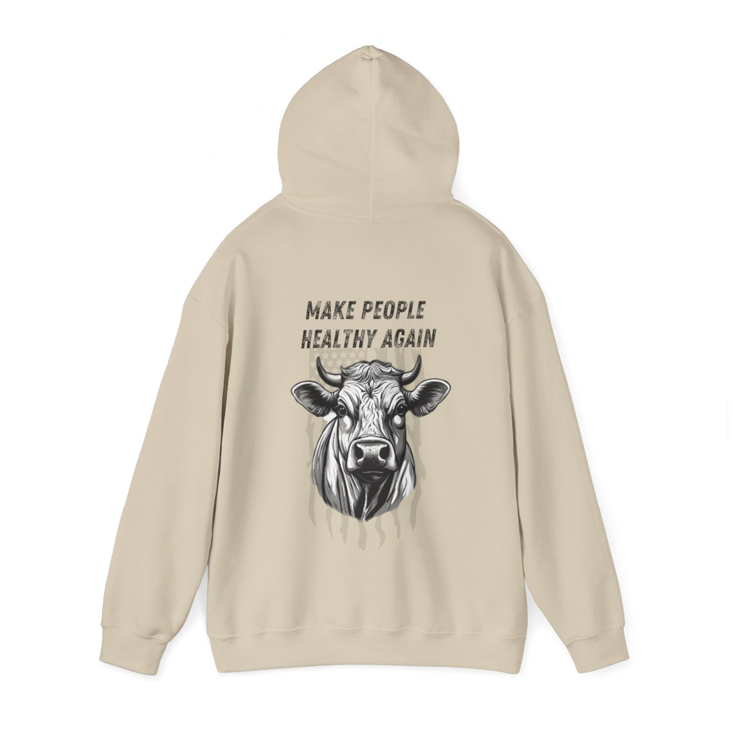 Make People Healthy Again Logo Hoodie