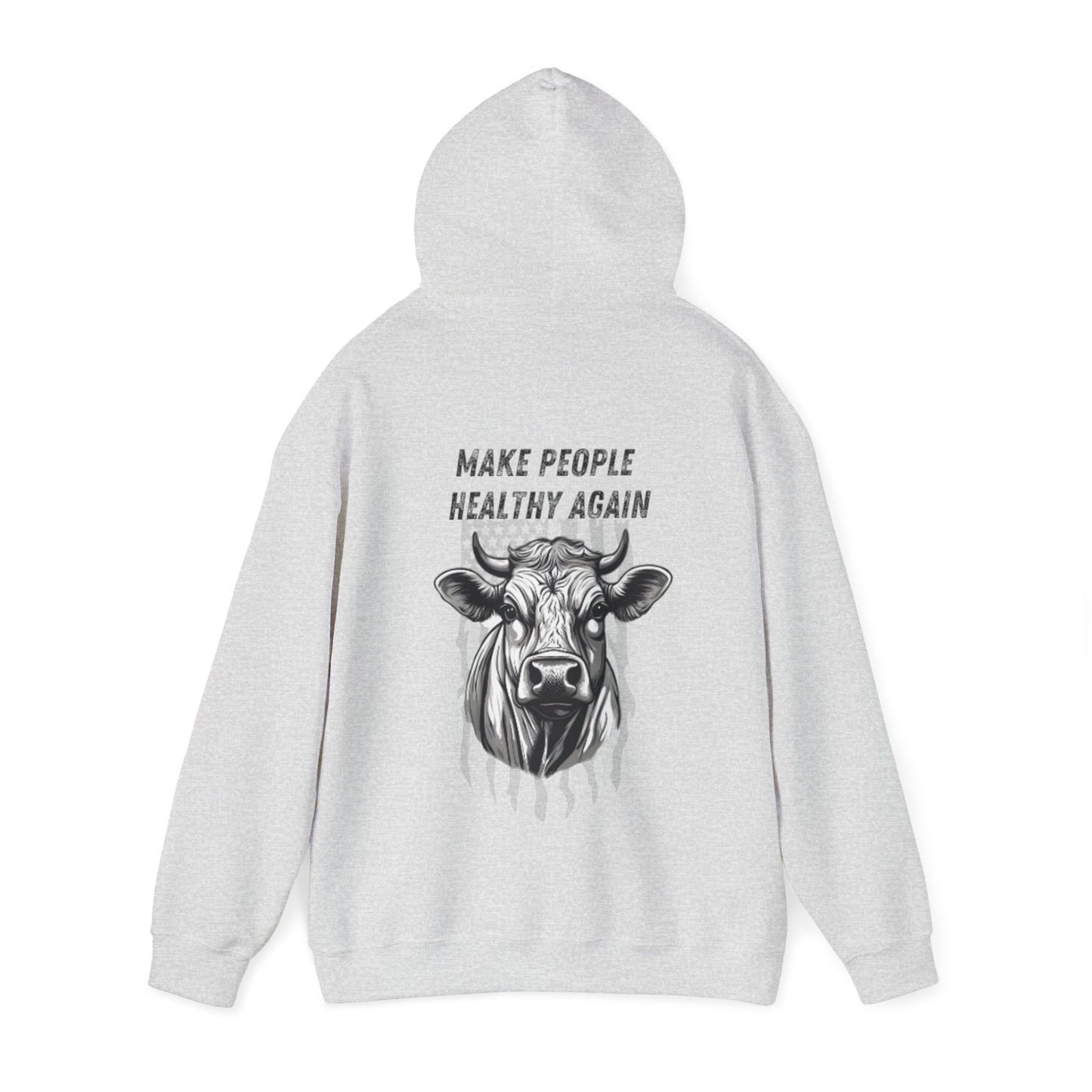 Make People Healthy Again Logo Hoodie