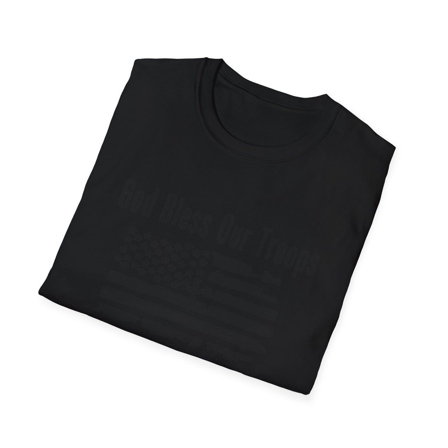 God Bless Our Troops Tee