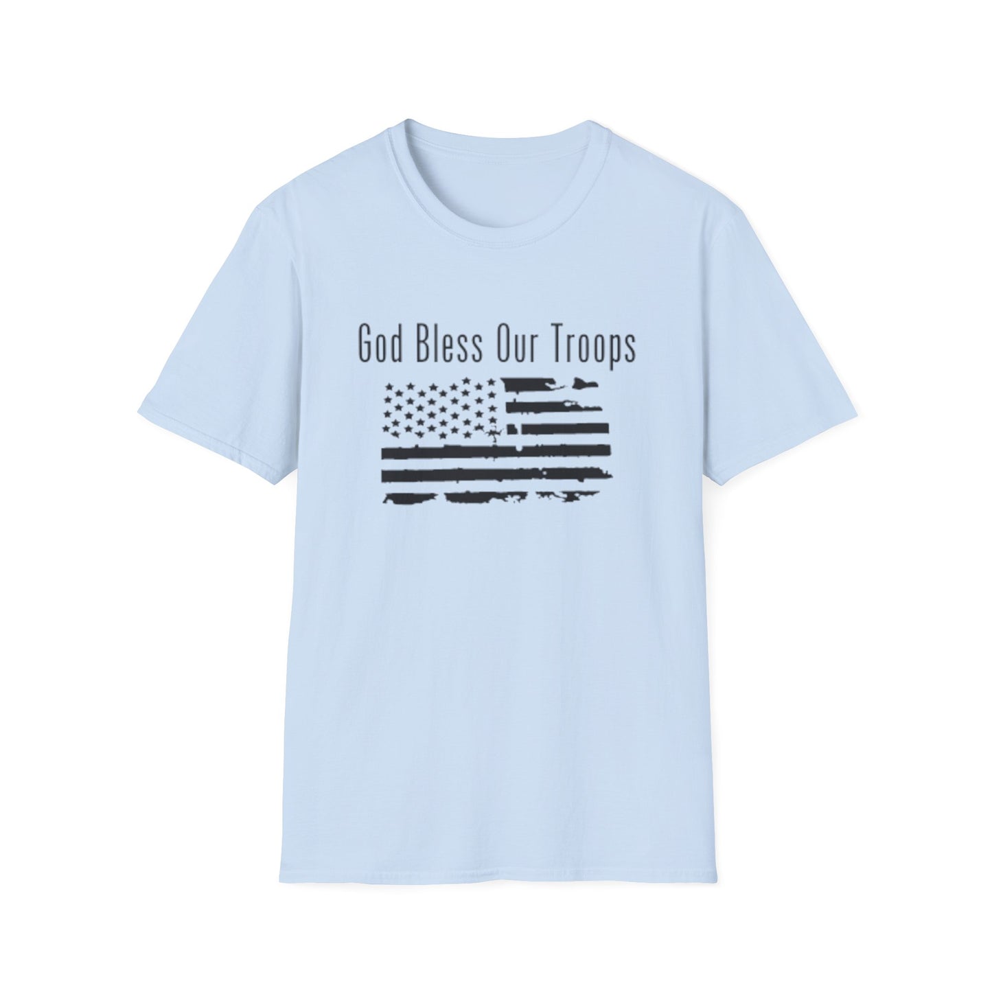 God Bless Our Troops Tee
