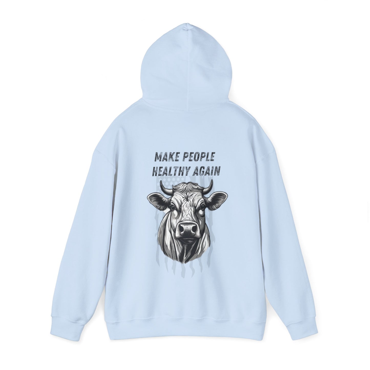 Make People Healthy Again Logo Hoodie