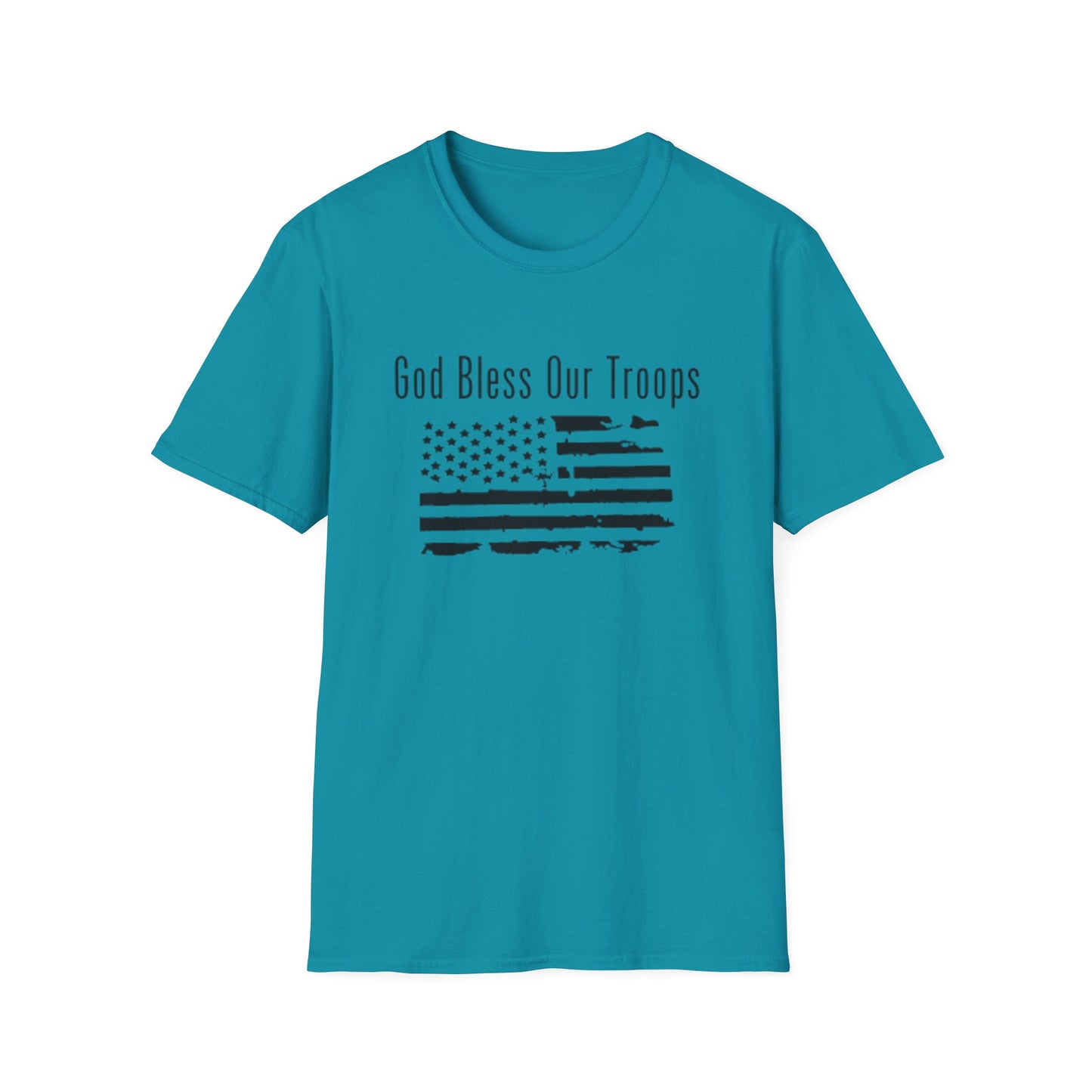 God Bless Our Troops Tee