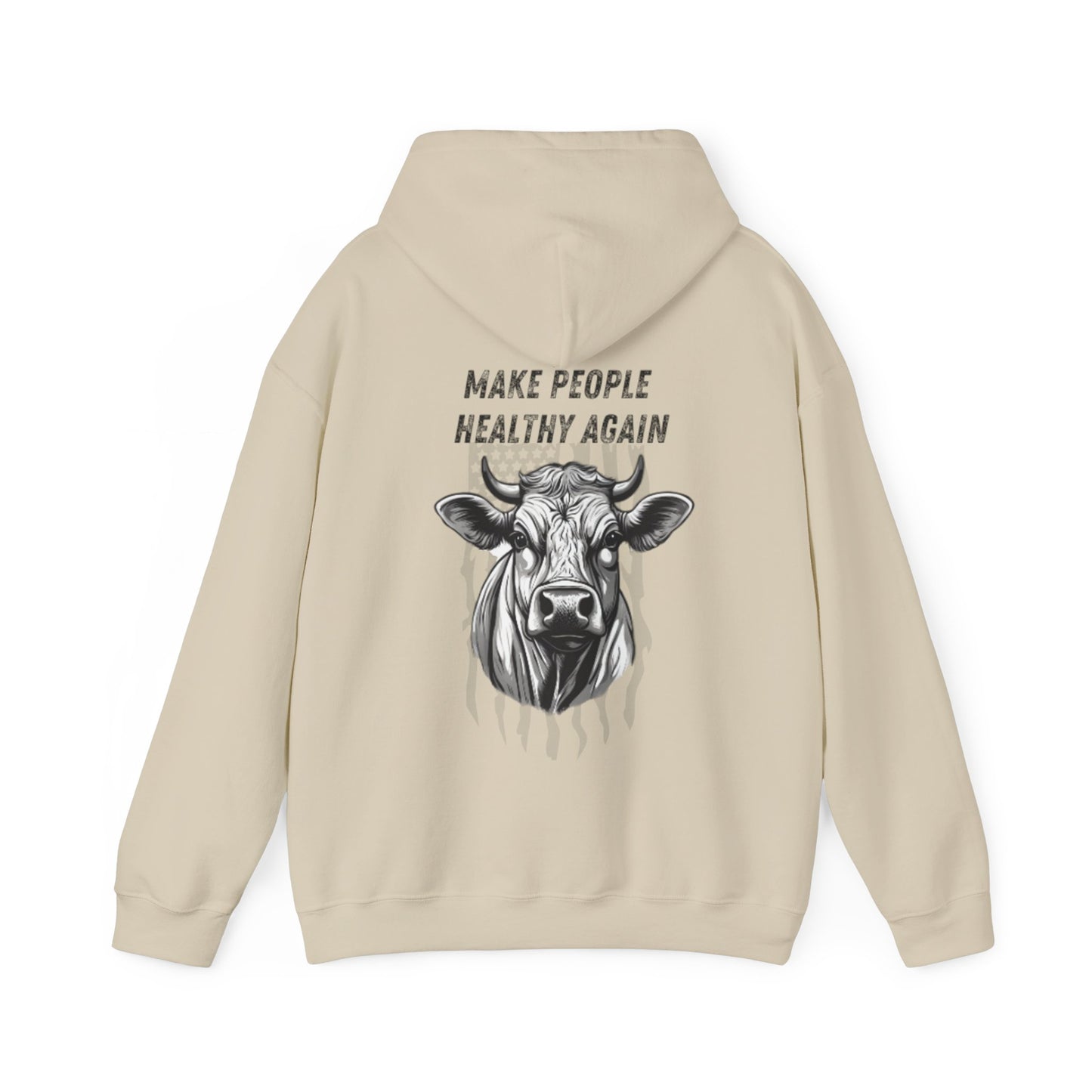 Make People Healthy Again Logo Hoodie