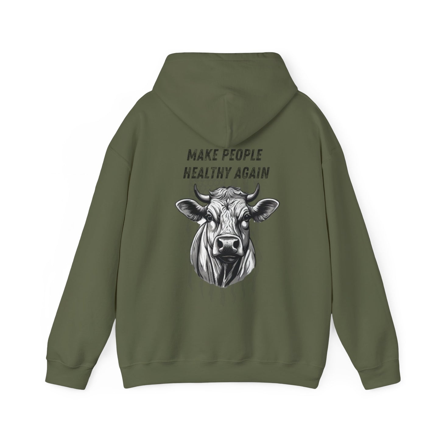 Make People Healthy Again Logo Hoodie