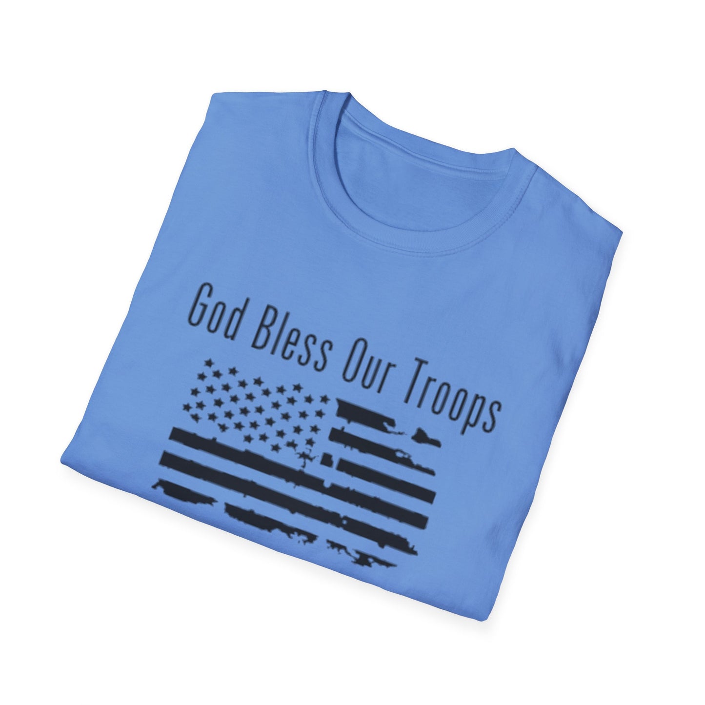 God Bless Our Troops Tee