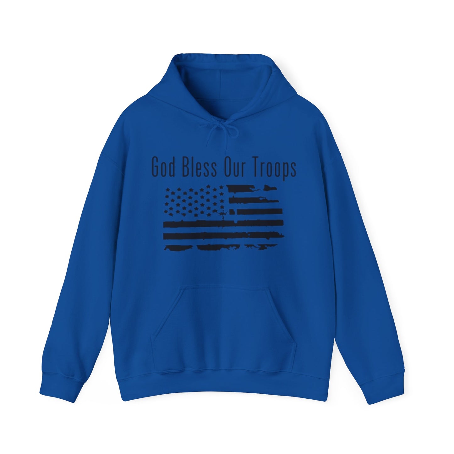 God Bless our Troops Hoodie