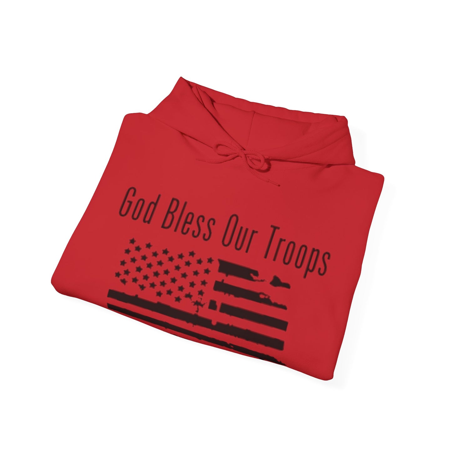 God Bless our Troops Hoodie