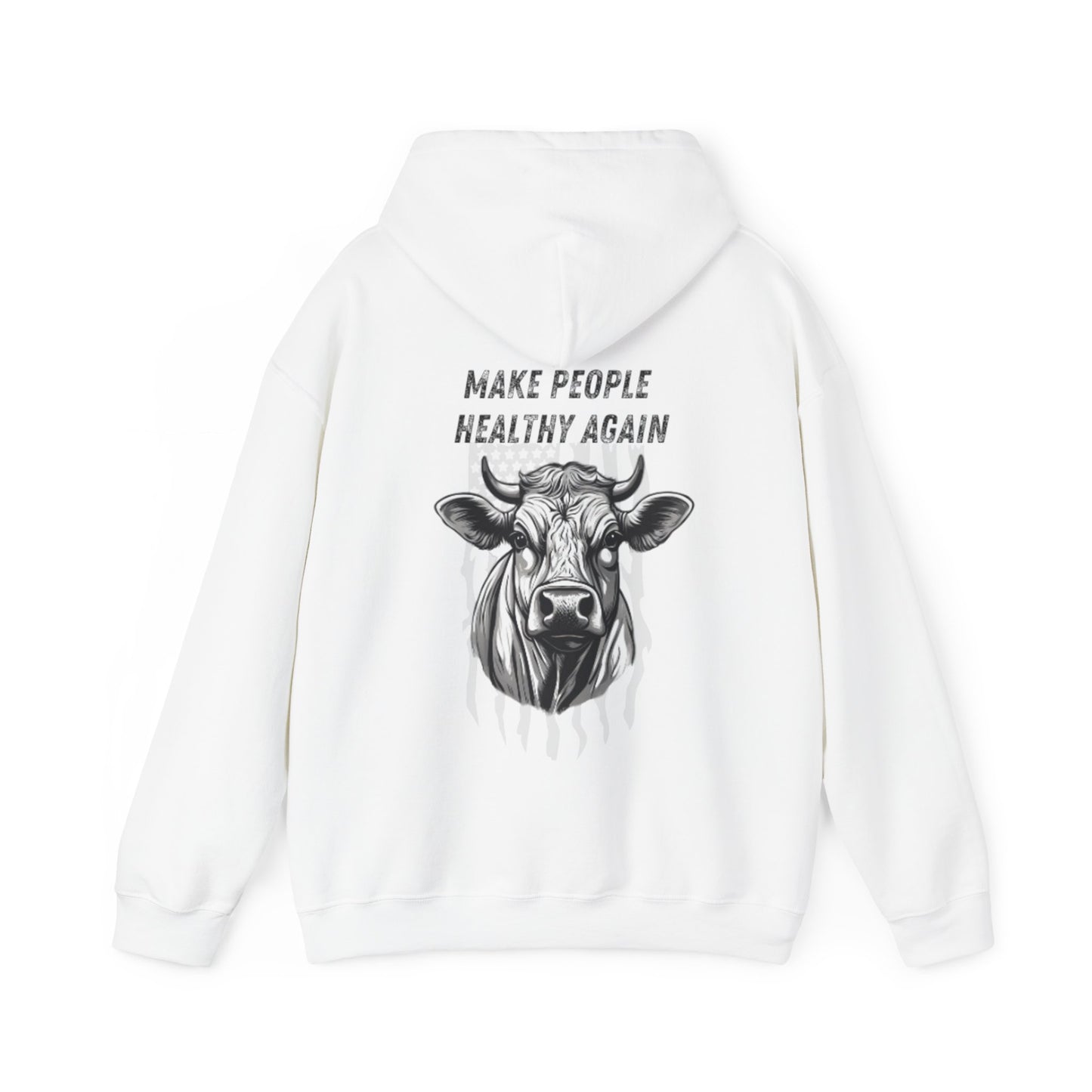 Make People Healthy Again Logo Hoodie