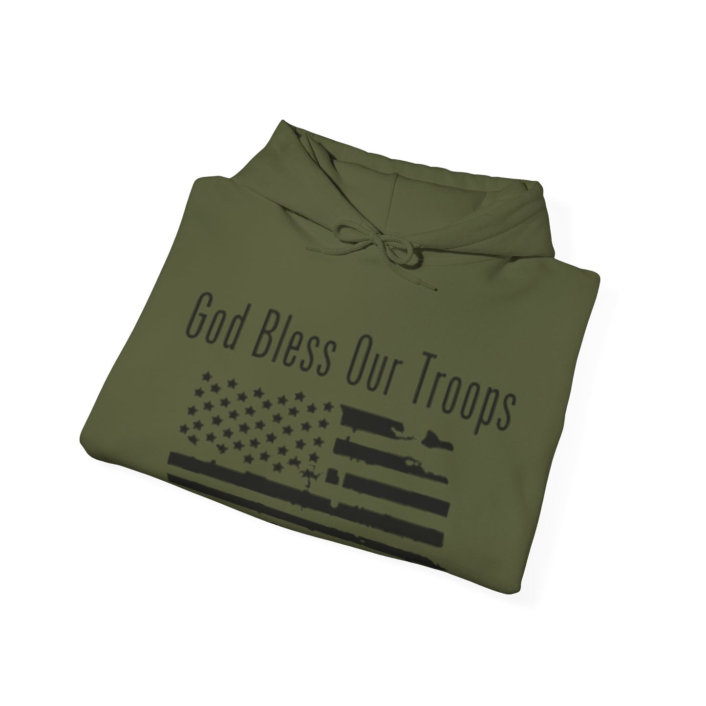God Bless our Troops Hoodie