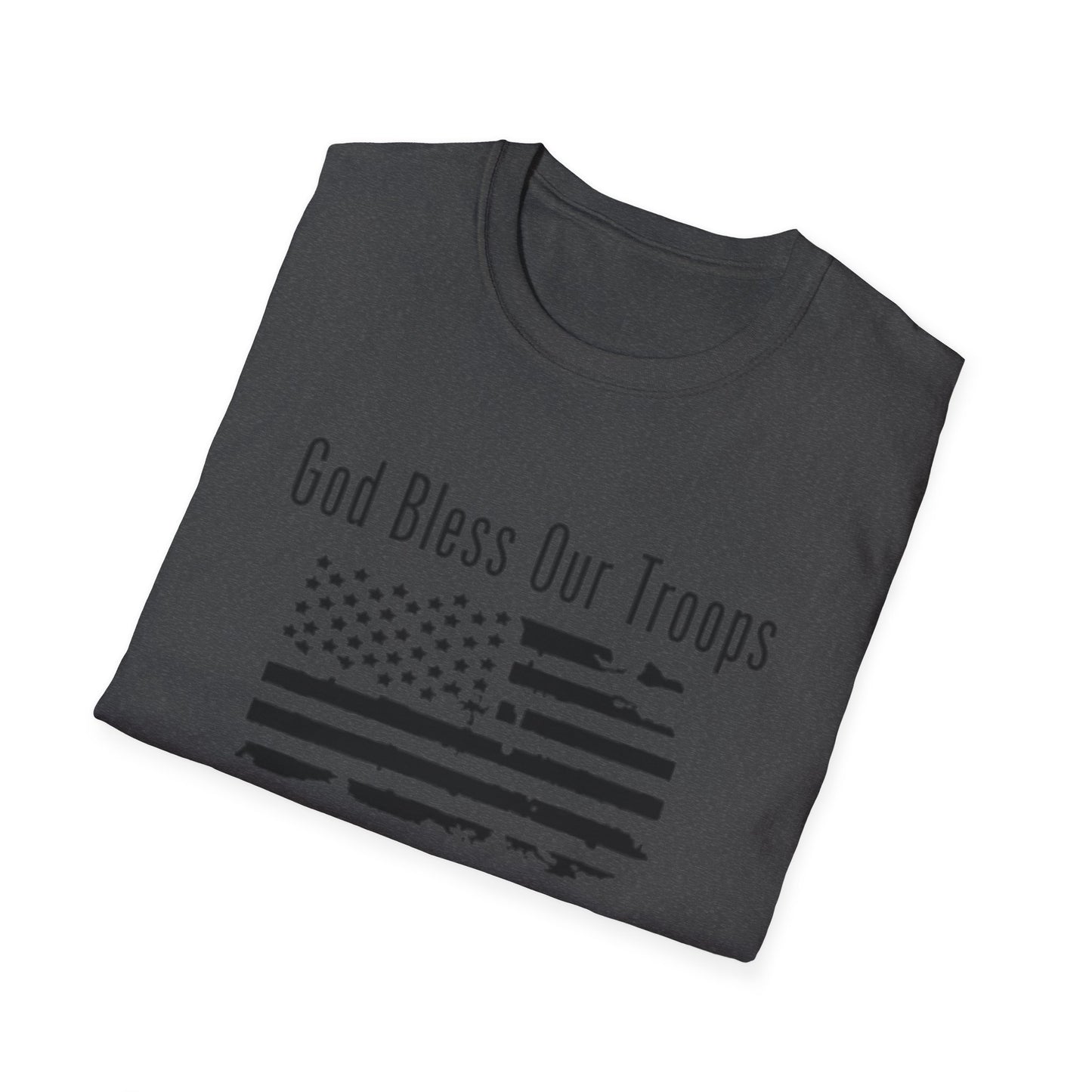 God Bless Our Troops Tee
