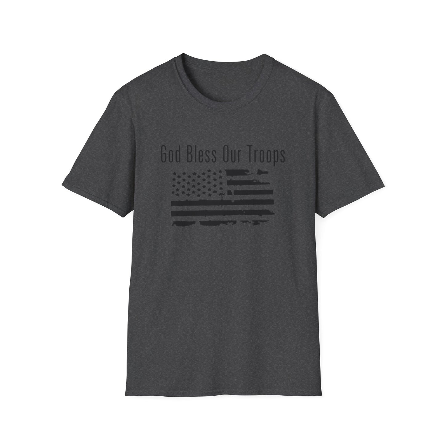 God Bless Our Troops Tee