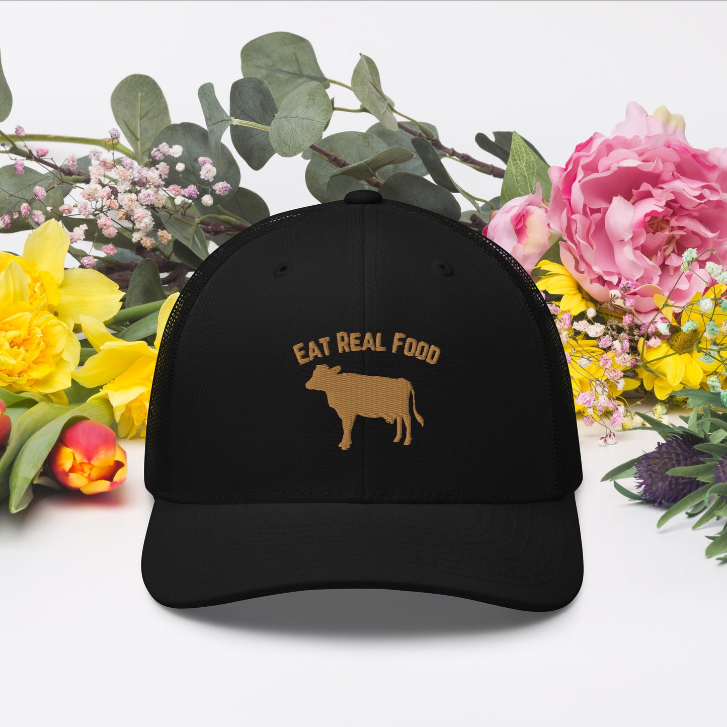 Eat Real Food Trucker Hat