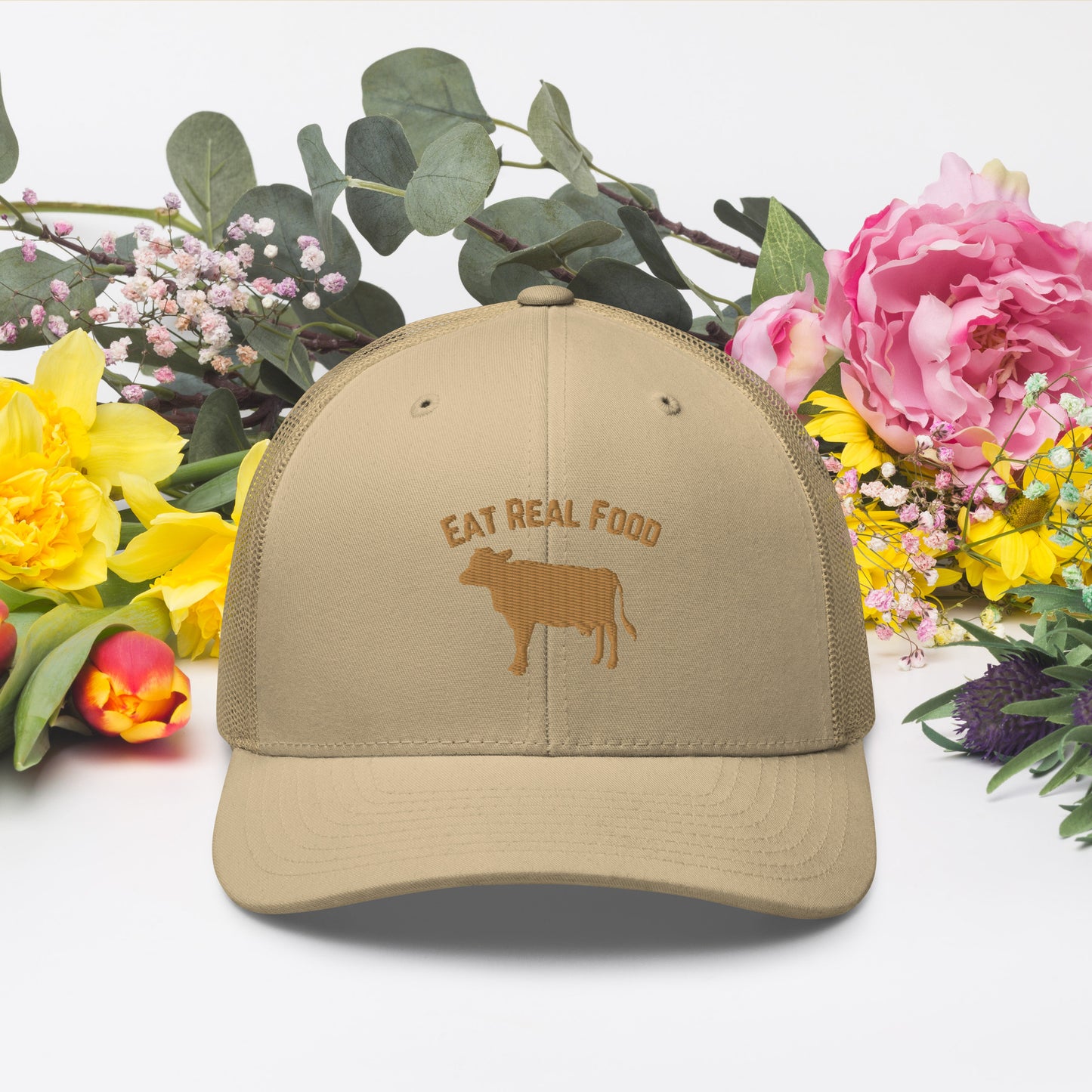 Eat Real Food Trucker Hat