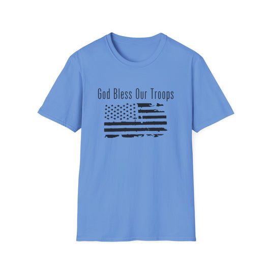 God Bless Our Troops Tee