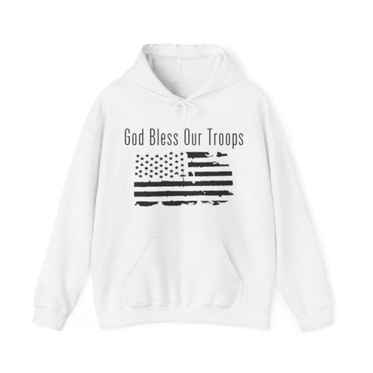God Bless our Troops Hoodie